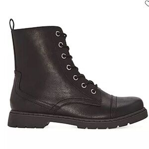 Arizona Jean Co Womens Queen Flat Heel Combat Boots